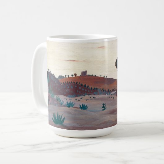 Spanische Landschaft | James Dickson Innes Kaffeetasse (Vorderseite Links)