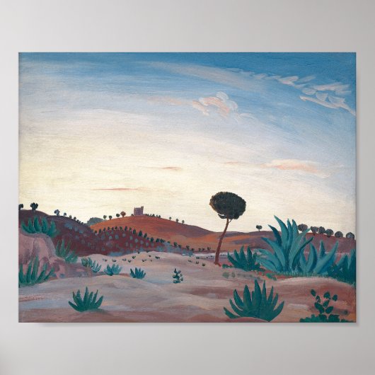 Spanische Landschaft | James Dickson Innes Poster (Vorne)