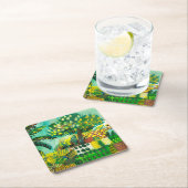 Spanische Landschaft Rechteckiger Pappuntersetzer (Vor Ort)