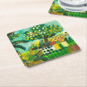 Spanische Landschaft Rechteckiger Pappuntersetzer (angewinkelt)