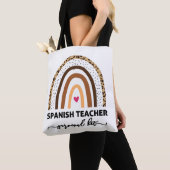Spanische Lehrerin Überlebenskarte Tutentasche Tasche (Von Nahem)