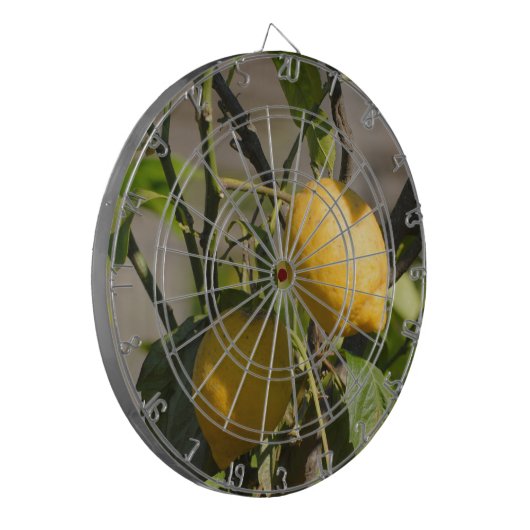 Spanische Lemon Graphics Dartscheibe (Vorderseite Links)