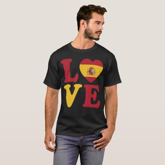 Spanische Liebe T-Shirt (Vorne ganz)