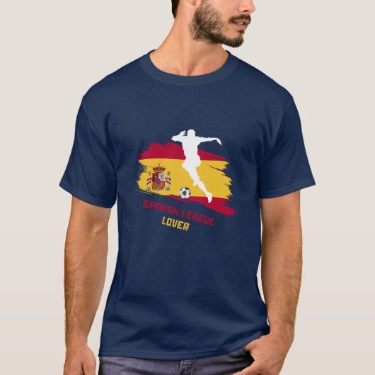 Spanische Liga liebt T - Shirt (Vorderseite)