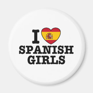 Spanische Mädchen Magnet