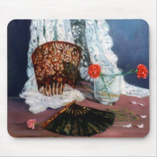 Spanische Mantilla/Spanish mantilla Mousepad