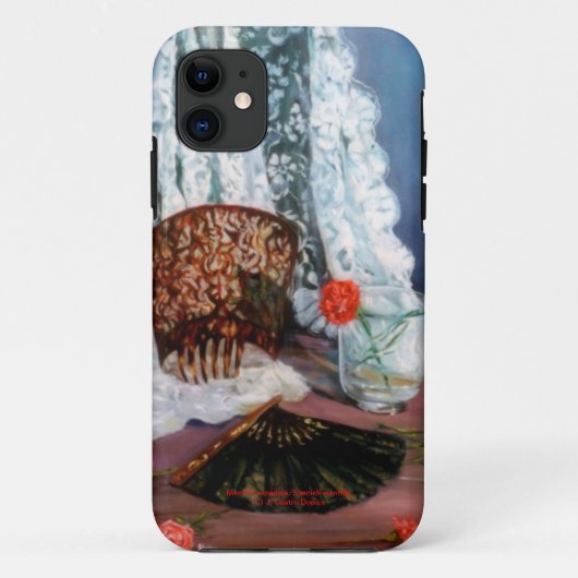 Spanische Mantille/Spanish Mantille Case-Mate iPhone Hülle (Rückseite)
