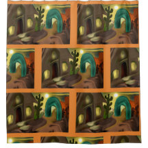 Spanische Mission Südwestliche Abstrakte Kunst