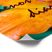 Spanische Morgenzeitung Poster (Ecke)