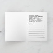 Spanische Motivation - Dale Carnegie Karte (Innenseite)