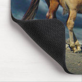 Spanische Mustang-Stute Mousepad (Ecke)