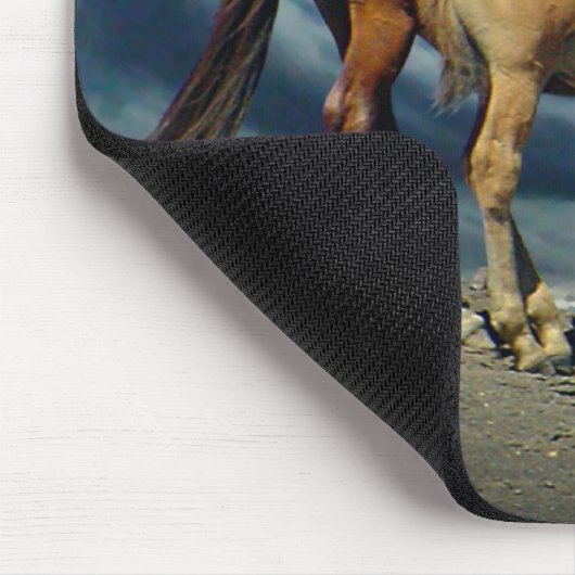 Spanische Mustang-Stute Mousepad (Ecke)