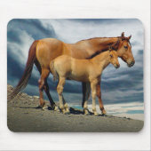 Spanische Mustang-Stute Mousepad (Vorne)