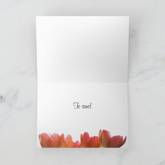 Spanische Muttertagskarte Karte (Innenseite)