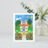 Spanische neue Adresse Ankündigung Postkarte (Stehend Vorderseite)