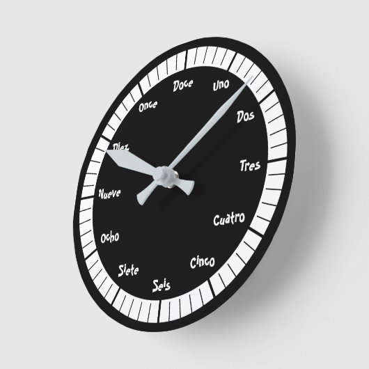 Spanische Nummer Uhr (Winkel)