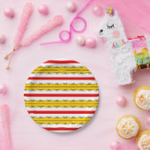 Spanische Papierplatte Pappteller (Party)
