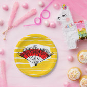 Spanische Papiertafel Pappteller (Party)