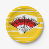 Spanische Papiertafel Pappteller (Vorderseite)