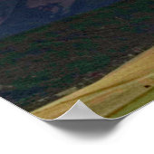Spanische Peaks Wavecloud Poster (Ecke)
