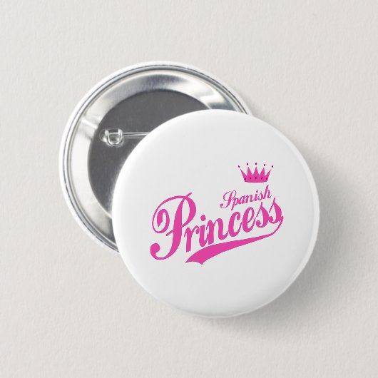 Spanische Prinzessin Button (Vorne & Hinten)