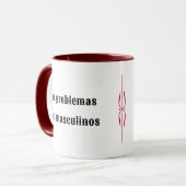 Spanische Problemsprache Tasse (Vorderseite Links)