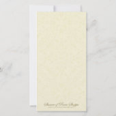 Spanische Religiöse Beerdigung Heiliges Herz Jesus Dankeskarte (Rückseite)