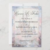 Spanische Reserva La Fecha Märchenhochzeit Save The Date (Vorderseite)