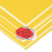 Spanische Rose 52 x 70 Tischdecke (Schrägansicht)