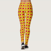 Spanische Rose Corners Multi Leggings (Rückseite)