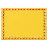 Spanische Rose Corners tablecloth 60 x 84 Tischdecke (Vorderseite (Horizontal))