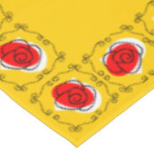 Spanische Rose Corners tablecloth 60 x 84 Tischdecke (Schrägansicht)