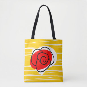 Spanische Rose überall in der Tasche
