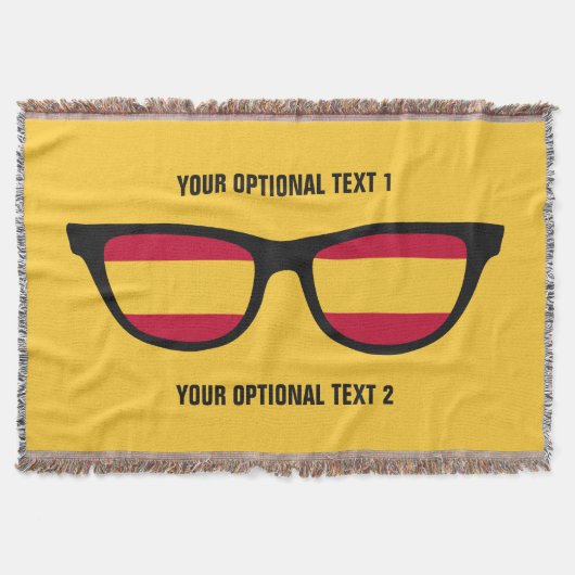 Spanische Schattendecke Decke (Vorderseite)