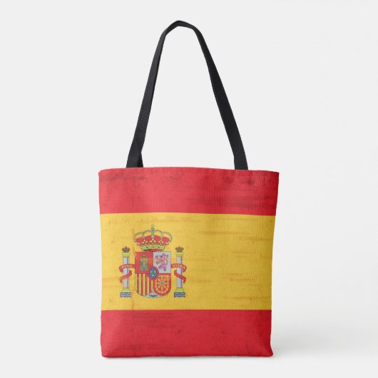 Spanische Schmutzflagge Tasche (Rückseite)