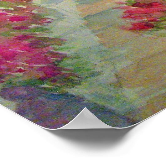 Spanische Schritte in Rom Poster (Ecke)