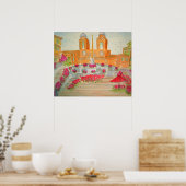 Spanische Schritte in Rom Poster (Küche)