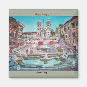 Spanische Schritte - Magnet (Vorne)