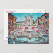 Spanische Schritte - Postkarte (Vorne/Hinten)