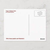 Spanische Schritte - Postkarte (Rückseite)