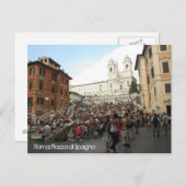 Spanische Schritte Postkarte (Vorne/Hinten)