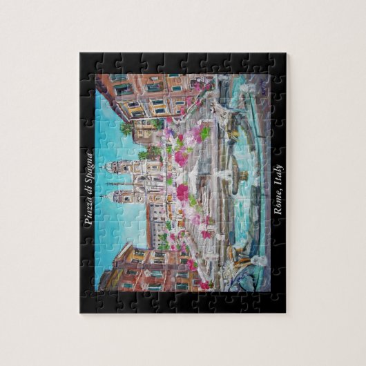 Spanische Schritte - Puzzle (Vertikal)