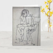 Spanische Schwesterkarte zum Geburtstag Karte (Gelbe Blume)