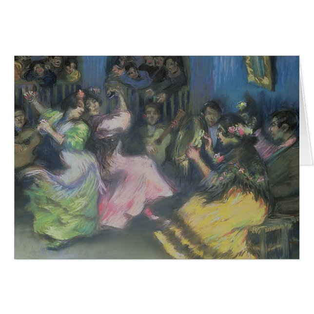 Spanische Sinti und Roma-Tänzer, 1898 (Vorderseite (Horizontal))