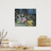 Spanische Sinti und Roma-Tänzer, 1898 Poster (Küche)