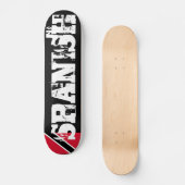 SPANISCHE Skateboard (Vorderseite)