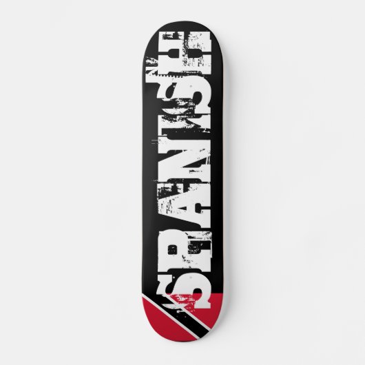 SPANISCHE Skateboard (Vorderseite)