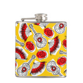 Spanische Souvenirflasche Flachmann (Vorderseite)