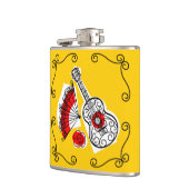 Spanische Souvenirküche Flachmann (Links)