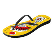 Spanische Souvenirs Corners Flip Flops Badesandalen (Schrägansicht)